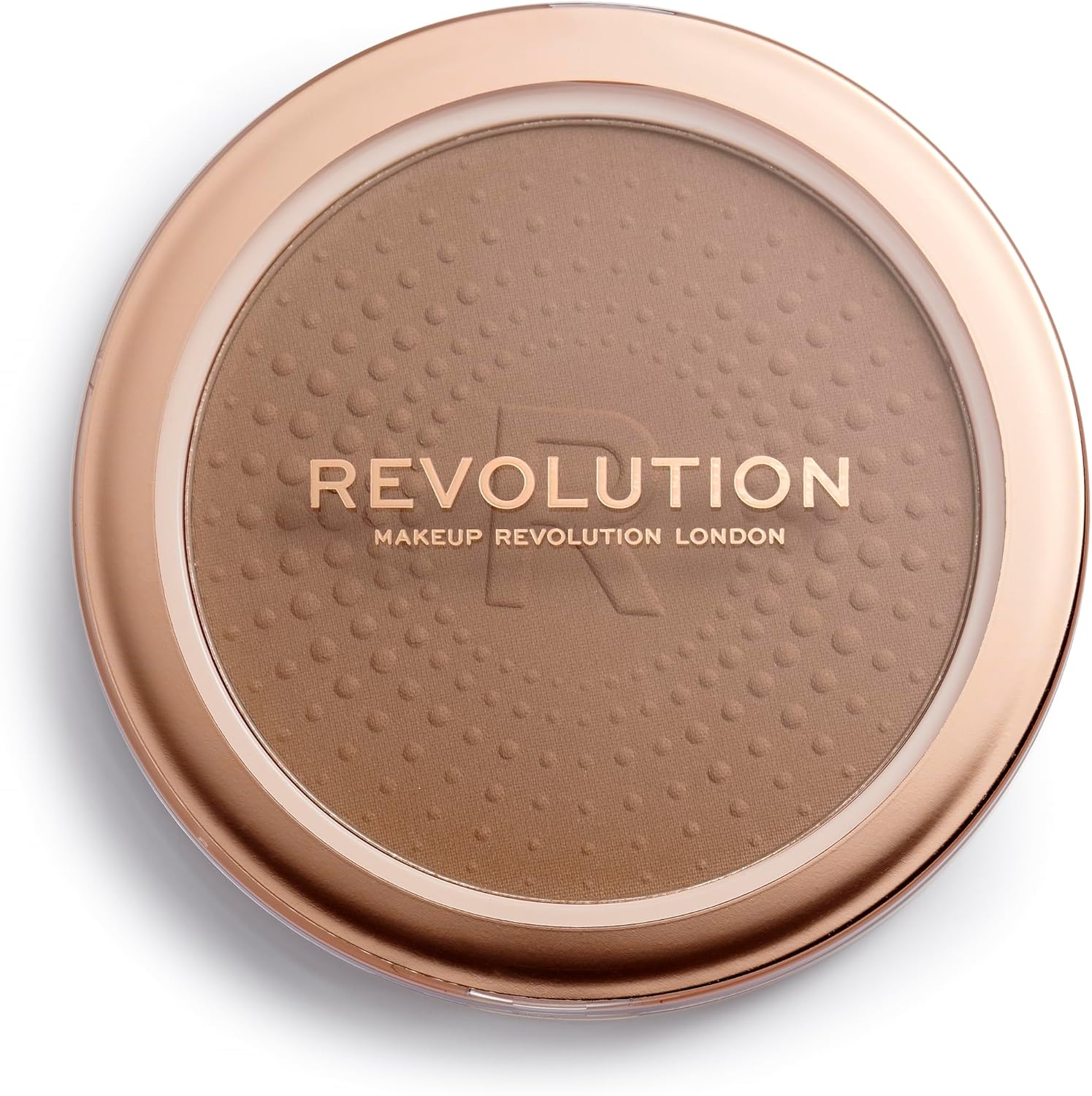 Revolution Beauty London Mega Bronzer Powder Cool front view compact