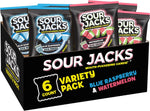 SOUR JACKS, Sour Gummy Candy, Variety Pack, 75 0.5 oz Snack-Size Pouches, Watermelon, Blue Raspberry, and Assorted Fruit, Individually Wrapped, Fat Free, Gluten Free - Image 10