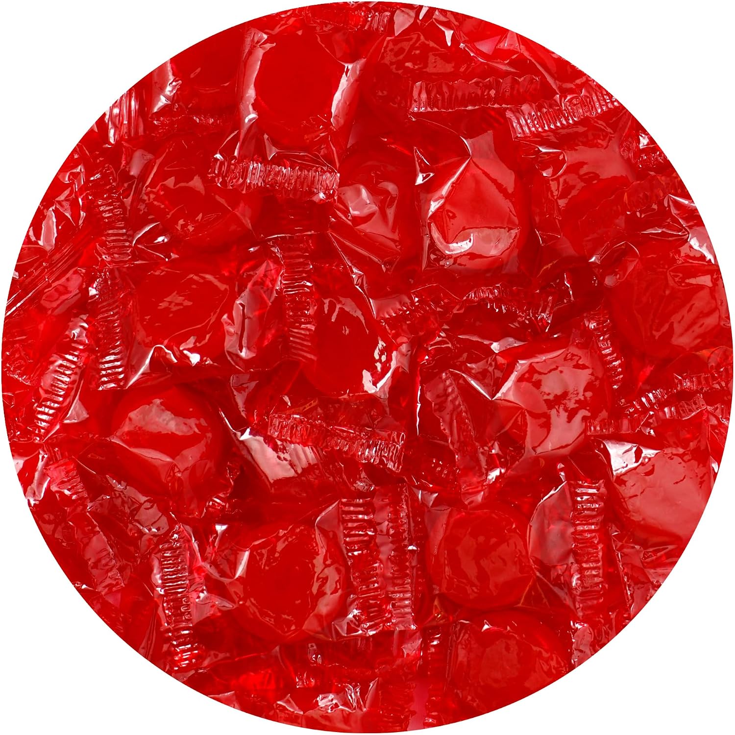 The Hampton Popcorn Company cinnamon discs bulk bag front view