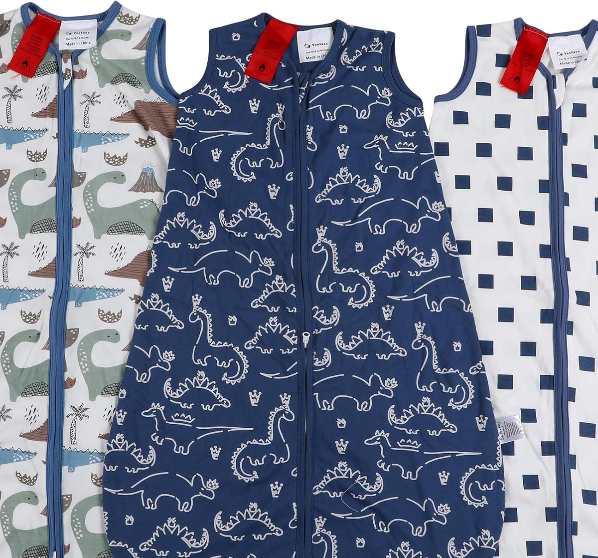 Yoofoss baby wearable blanket lifestyle display
