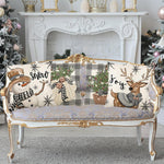 ONFAON Christmas pillowcase set lifestyle sofa display