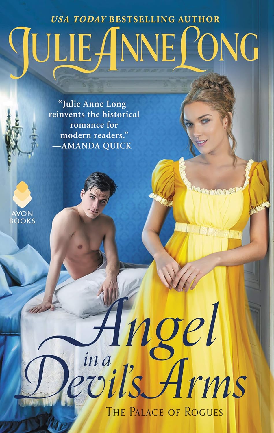 Julie Anne Long Angel in a Devil's Arms book front cover