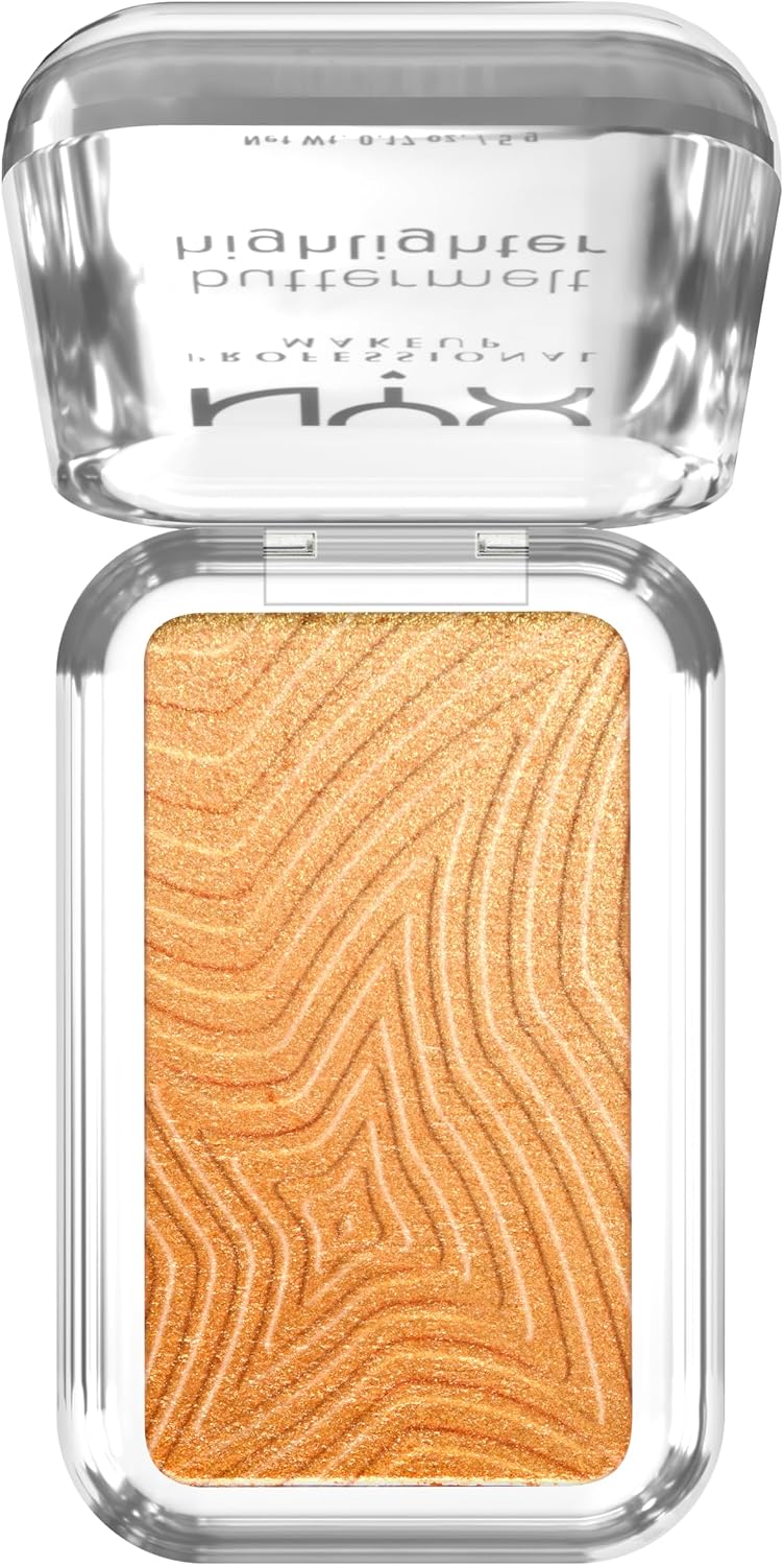 NYX PROFESSIONAL MAKEUP Buttermelt Highlighter, Powder Highlighter Makeup, With Up to 12H Wear and High Impact Glow - 30 Butta Bling (Light Copper) - Image 11