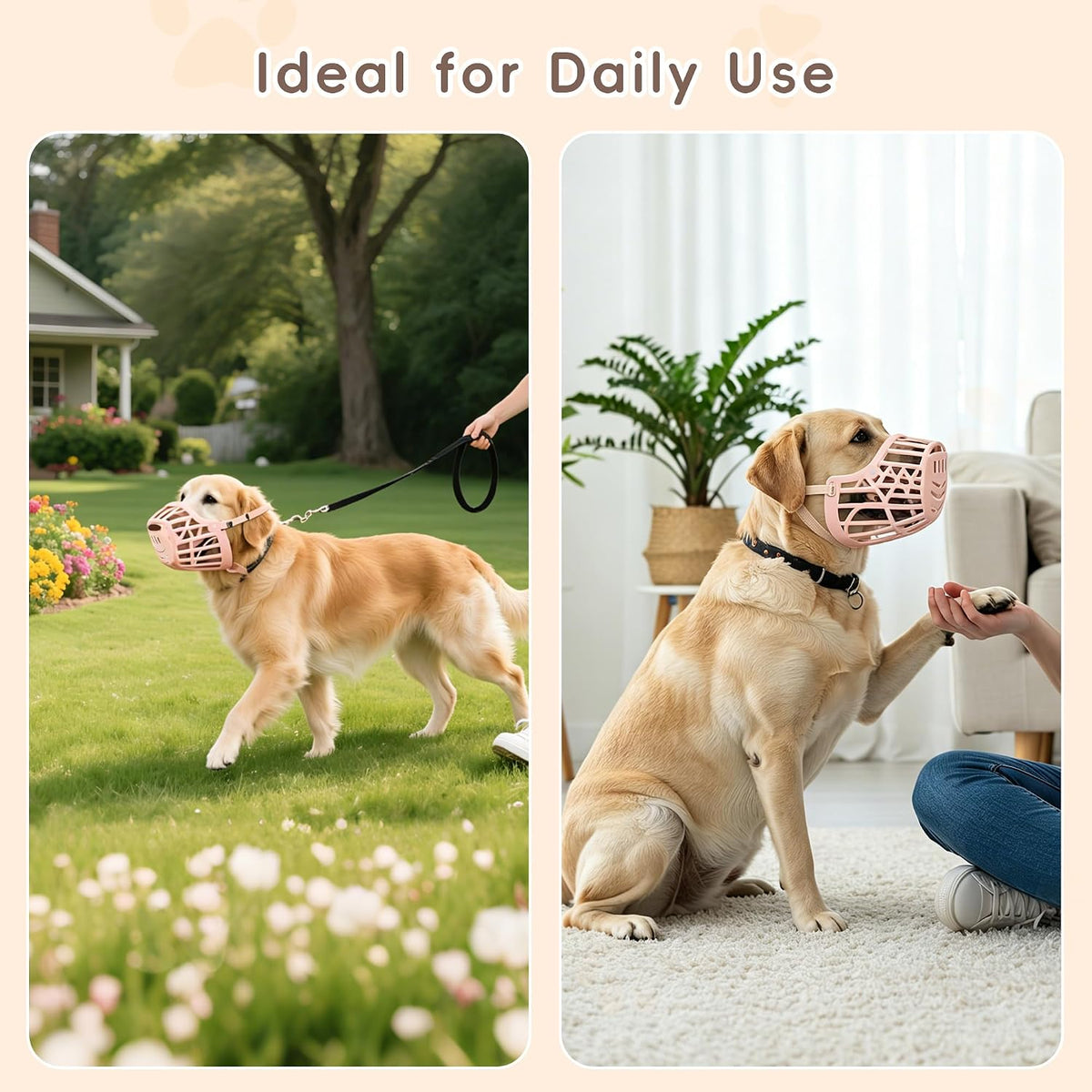 Beikalone pet basket muzzle close up buckle closure