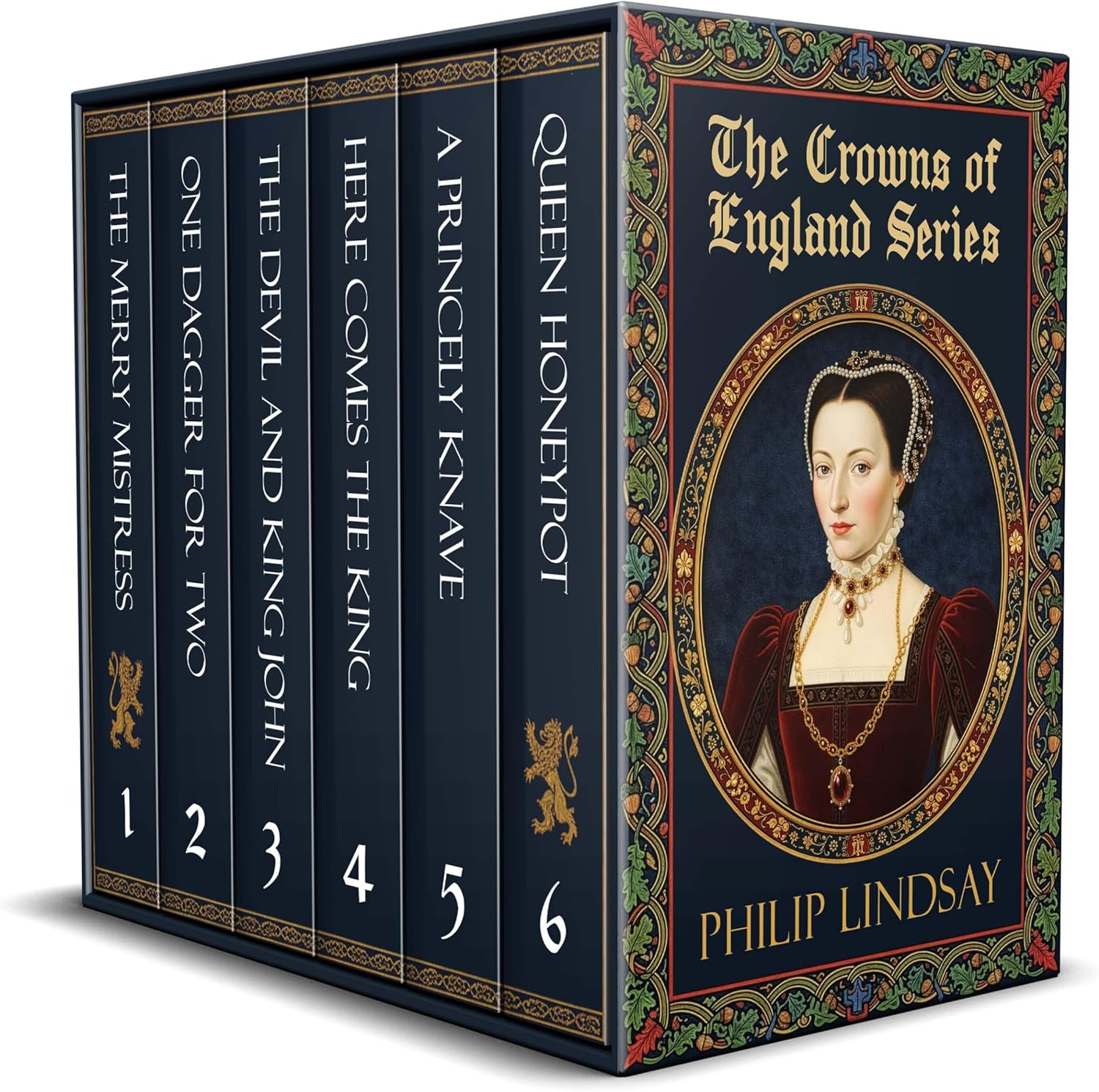 THE CROWNS OF ENGLAND SERIES: six unforgettable historical novels of power, passion, and peril in the English monarchy - Image 1