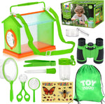 Toy Life bug catcher kit for kids front view showing all components