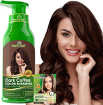 Herbishh Black Hair Dye Shampoo for Gray Hair Coverage 500ml - Image 9