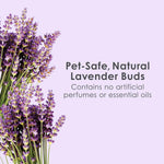 Kaytee Clean and Cozy lavender bedding packaging back view