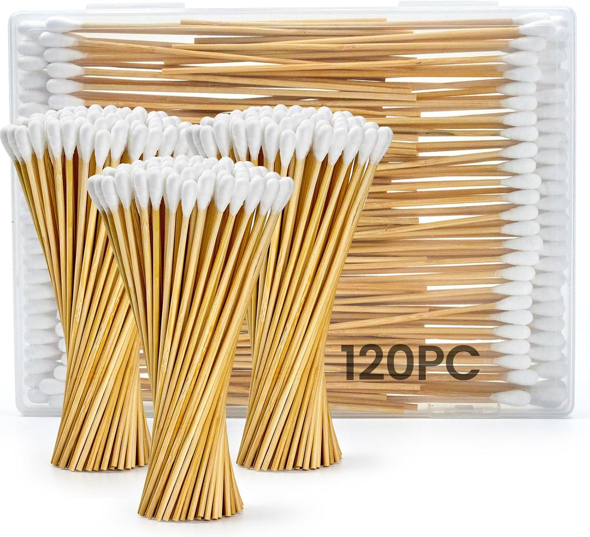 Accesfire cotton swabs for pets and household cleaning