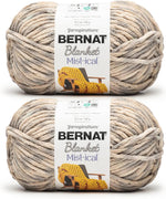 Bernat Blanket Mist-ical Purple Sky 2 Pack of 300g Yarn - Image 9