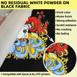 OneMoreBuck DTF Transfer A4 30 Sheets, Matte Clear PreTreat Sheets PET Heat Transfer Paper for DIY, Direct to Film Print on Any Textile - Image 8