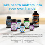 Twinlab Super Enzyme Caps - Constipation Supplement with Digestive Enzymes - 50 Capsules (Pack of 4) - Image 7