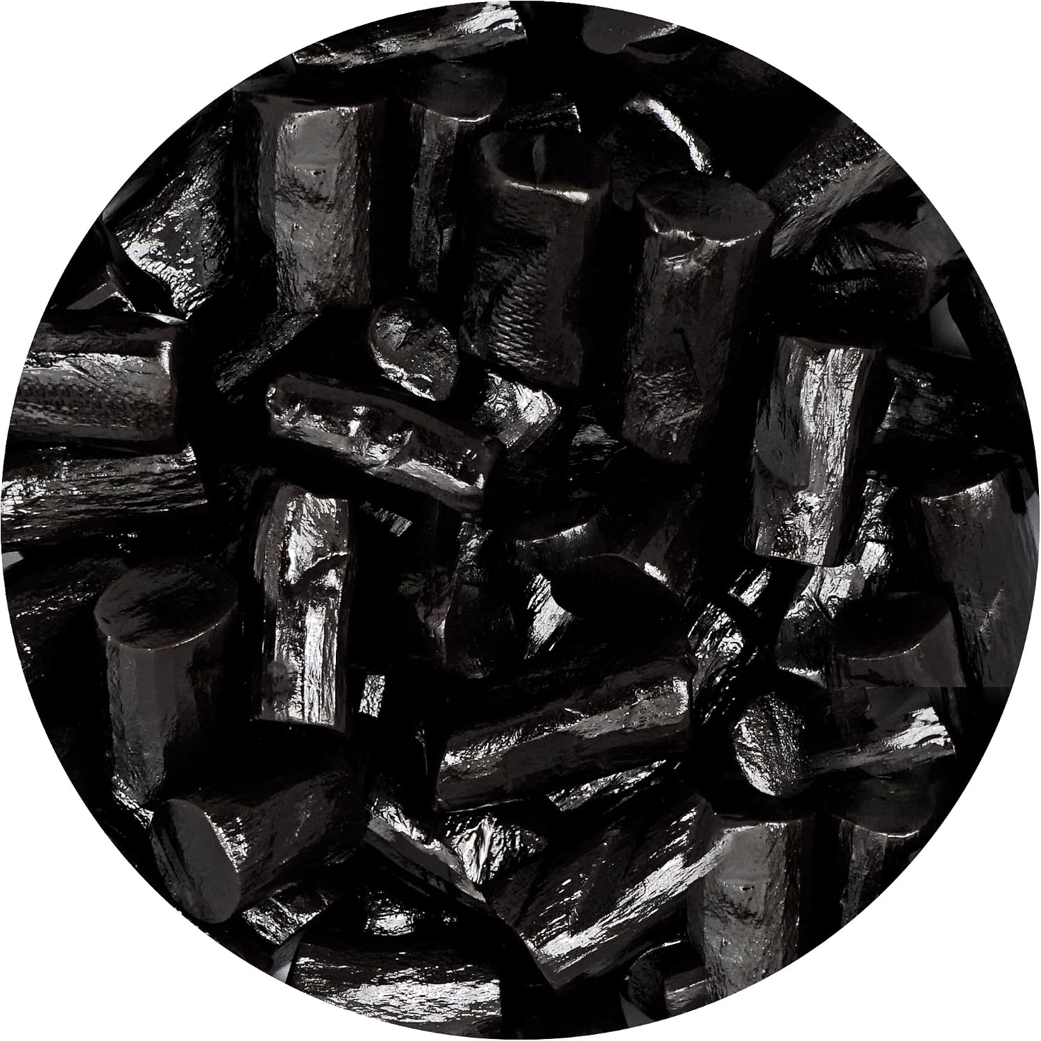 The Hampton Candy Company Finnska Sugar Free Black Licorice front view packaging