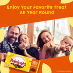 Raisinets gluten free candy branding label