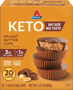Individually wrapped Atkins gluten free healthy snacks imported from the USA