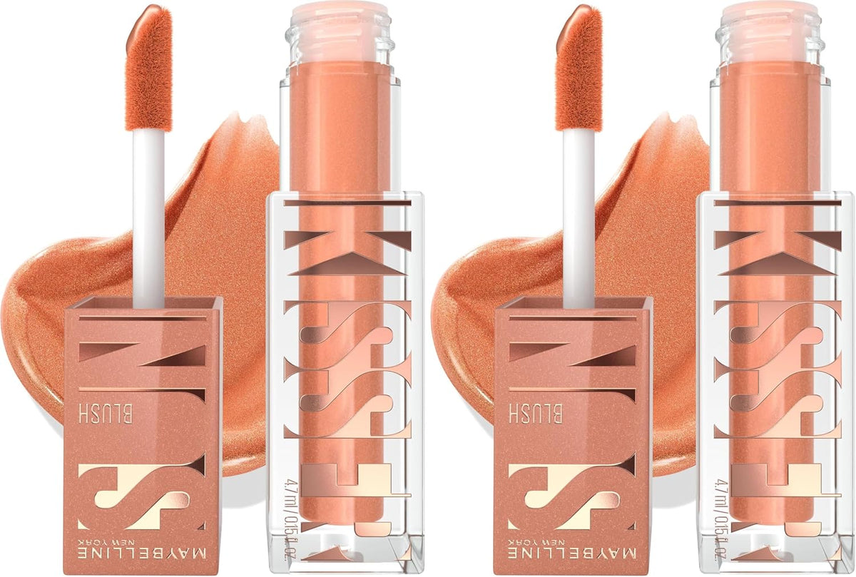 Maybelline Sunkisser Multi-Use Liquid Blush and Bronzer, Blendable, Longwear, Glowy Make Up, City Sizzle, 1 Count - Image 9