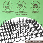 Homarden cat deterrent mat placed on indoor furniture