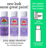 Apple Barrel craft paint bottle label detail showing color number 20754