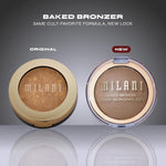 Talc free vegan powder makeup bronzer shade swatch