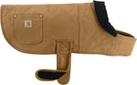 Carhartt Firm Duck Dog Chore Coat, Insulated Weather Resistant Jacket for Cold and Windy Conditions, Carhartt Brown, Small - Image 10