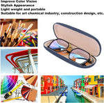 Dioche indoor outdoor color correction glasses lens detail