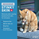 Non toxic pet skin cleanser safe if licked packaging details
