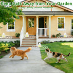 Cat repellent balls inside mesh bag for easy placement
