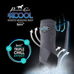 Professional's Choice protective sports medicine boots showing Kevlar suspensory strap