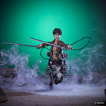 Total Anime Eren Jaeger collectible posed in dynamic stance