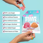 SmartSweets gluten free foam candy displaying the cloud and rainbow shapes.