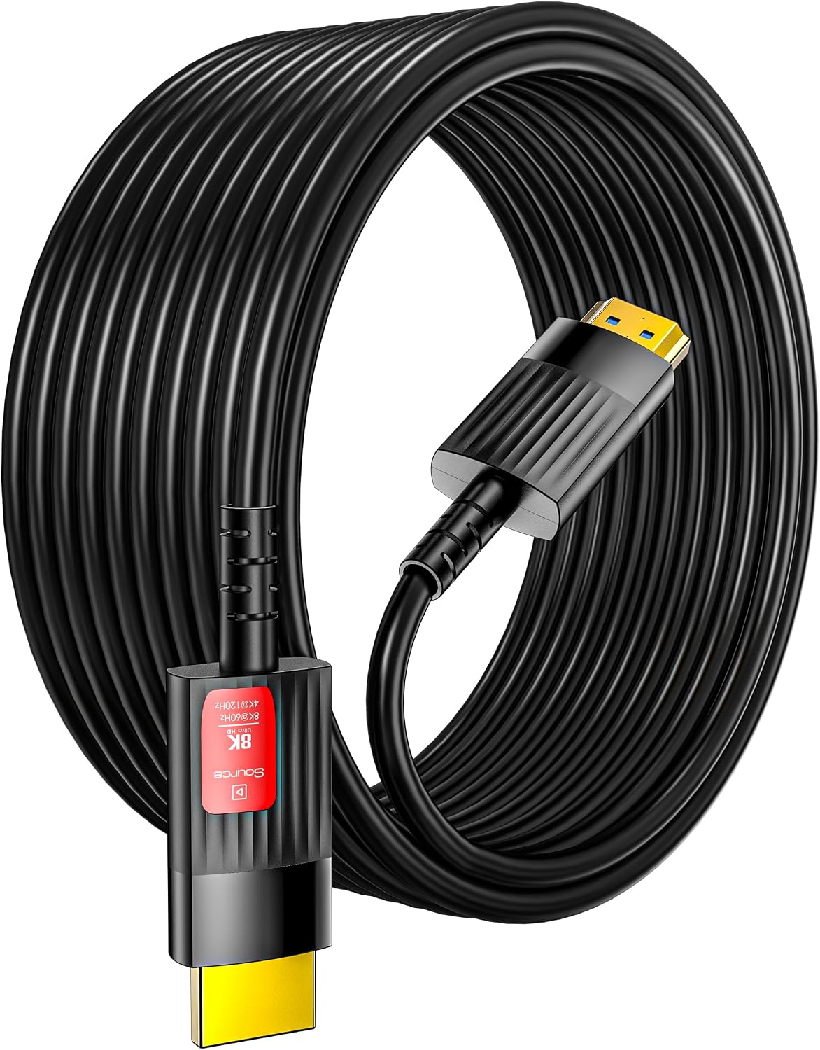 Anehmeta fiber optic HDMI cable 20ft front view