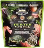 Nutritional floating stick food for aquatic turtles and terrapins