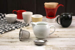 Zero Japan teapot with removable stainless steel mesh basket