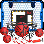 Maysida indoor basketball hoop for kids front view with scoreboard