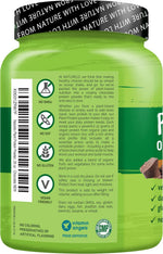 Naturelo vanilla and chocolate protein powder bundle packaging