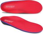 Nazaroo flat feet support insoles pair layout
