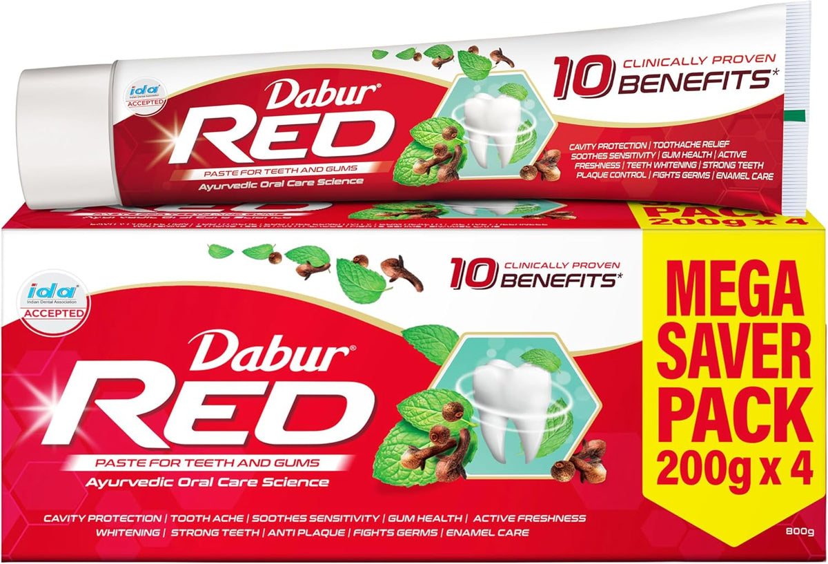 Dabur Red Paste front view packaging