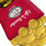 By The Cup Milk Chocolate Gold Coins, 1 lb Bulk Bag (Approximately 60 Coins) - Image 10