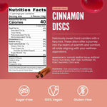 USA imported sugar free cinnamon discs for diabetic snacking