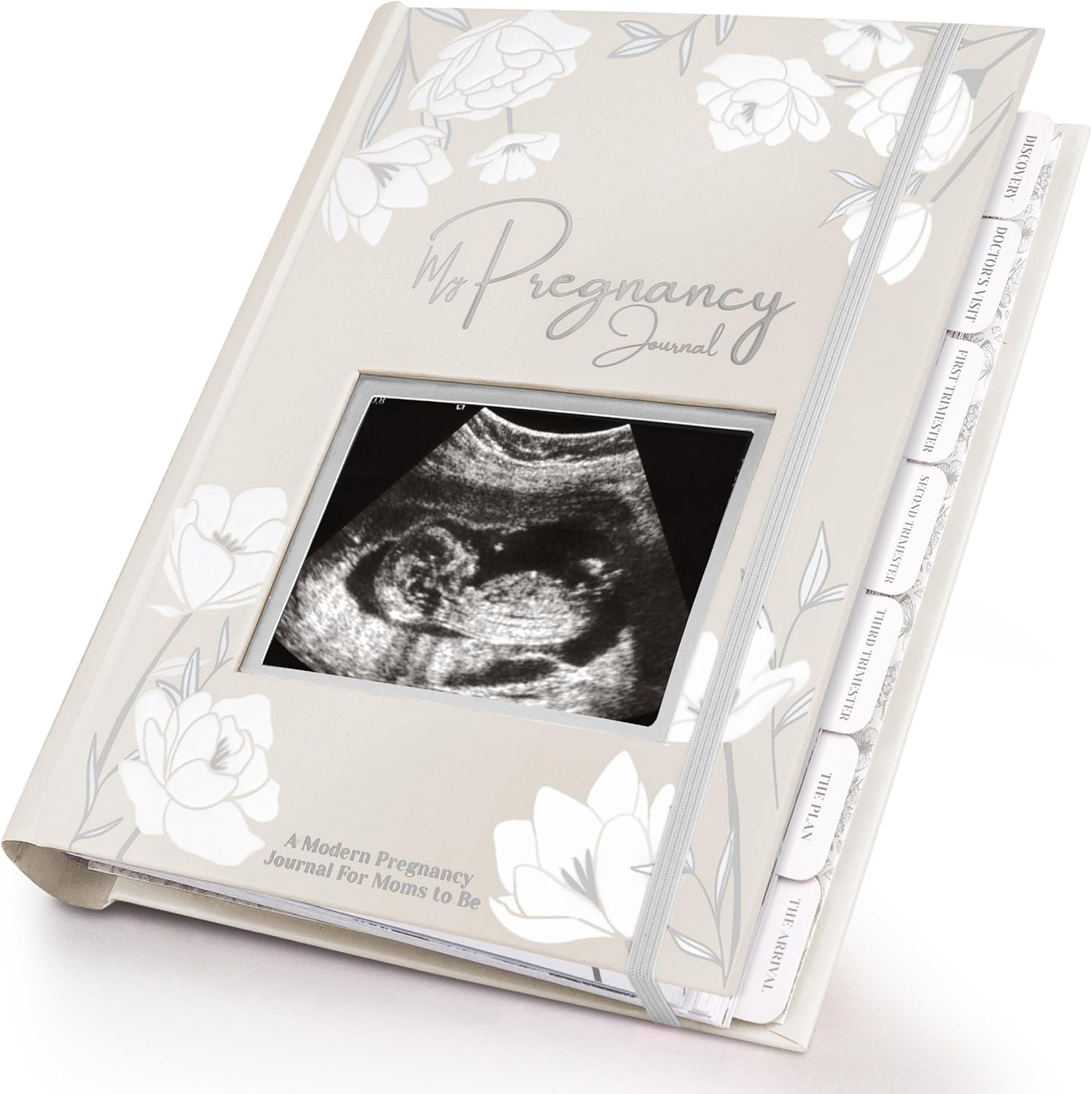 KeaBabies Blossom Pregnancy Journal Clay front view authentic USA import