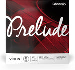 D'Addario Prelude Violin String Set, 1/8 Scale, Medium Tension | Prelude violin strings provide warm tone, excellent bow response, durability and stable tuning for students. - Image 9