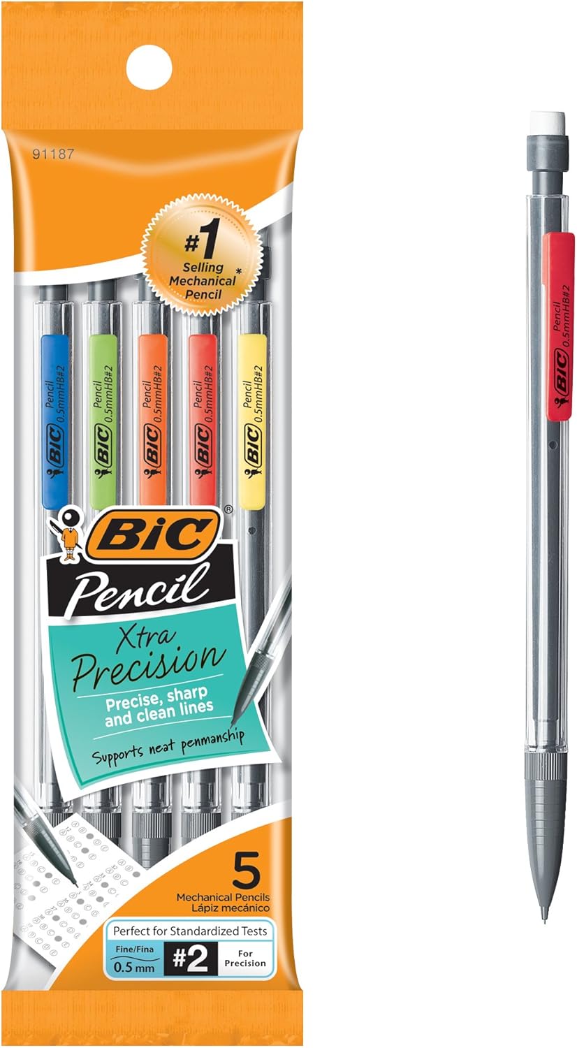 BIC Mechanical Pencil, Black - Image 1