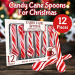 Taboom holiday peppermint stirrers side view packaging details