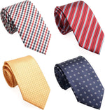 Extra-Long Neckties for Big and Tall Men, 63- or 70-Inch, 4-Pack - Image 12