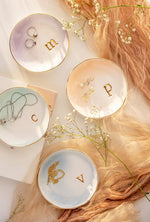Collective Home purple gradient jewelry plate styled