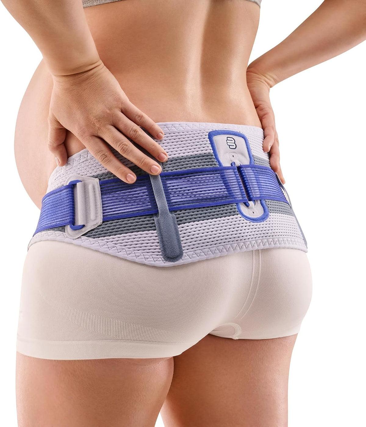 Bauerfeind SacroLoc back support breathable mesh fabric