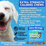 Extra strength behavior support dog supplements imported from the USA