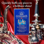 Goddard's silver polishing cloth used on antique silverware