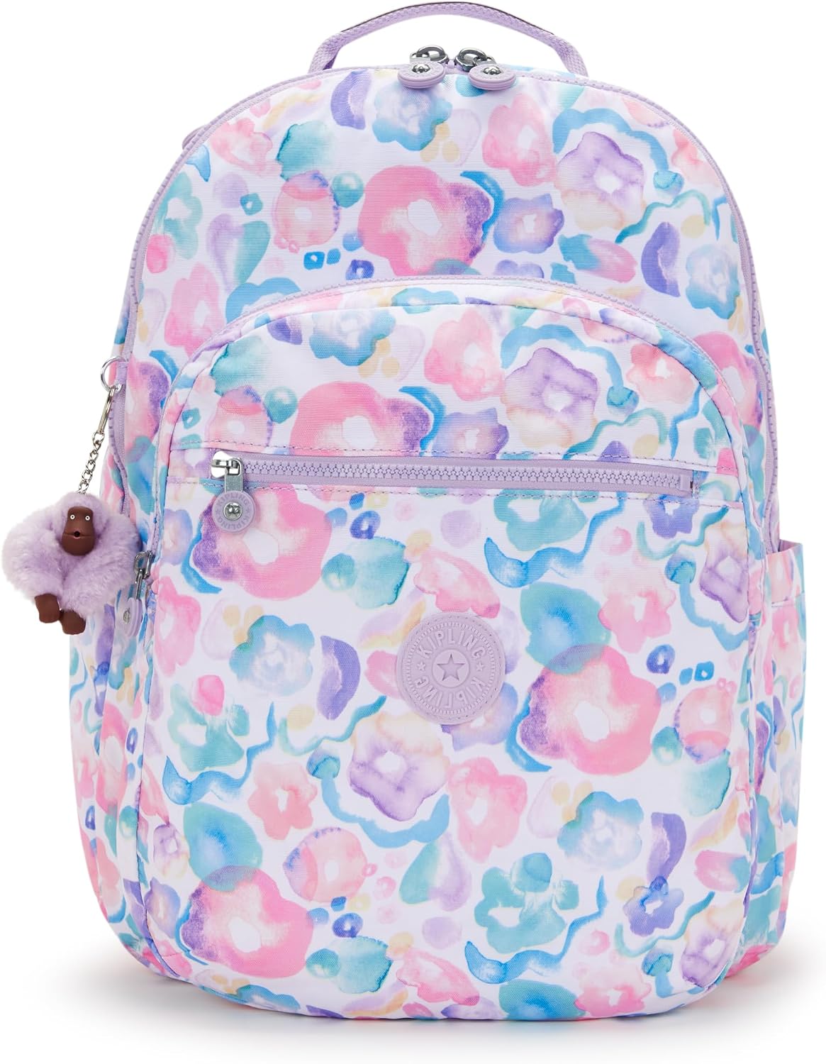 Kipling womens Seoul Go XL Backpack, Padded, Adustable Backpack Straps, Zip Closure, black tonal, One Size - Image 12
