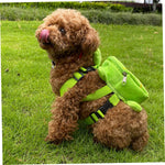 Ammpoure pet harness bag showing adjustable chest straps and quick release buckles